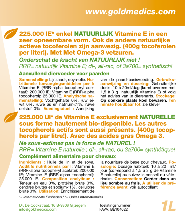 Vita-E Gold - Afbeelding 2